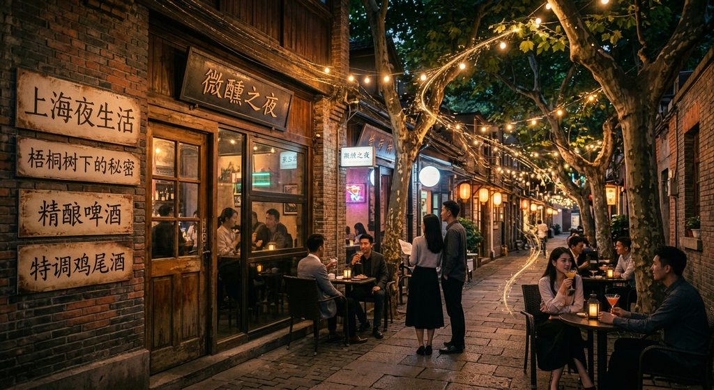 上海夜生活：梧桐树下藏着多少微醺的秘密